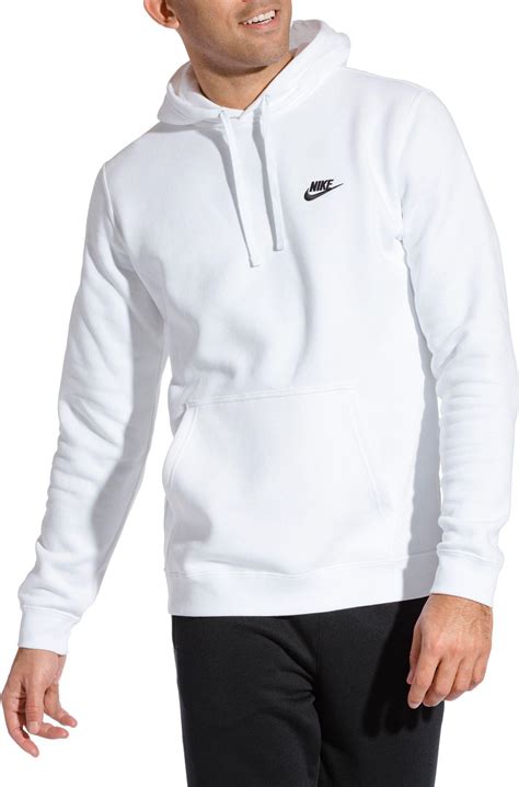 nike hoddie weiß|cool nike hoodies for men.